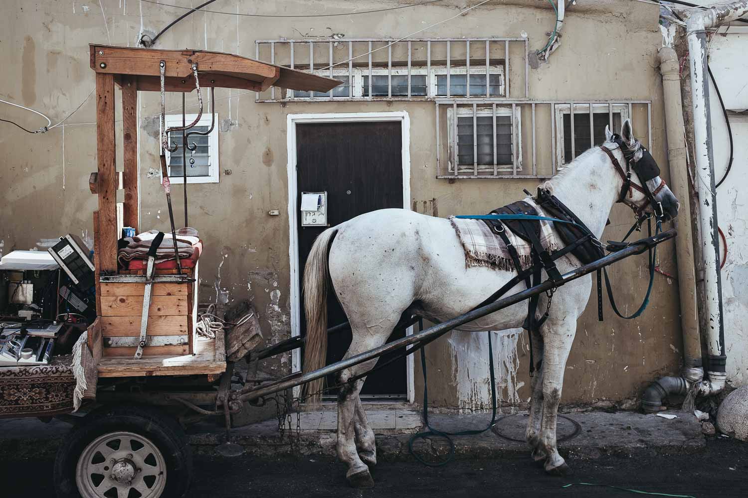 This photo shows the fine art print The Streets of Tel Aviv by Philip Reitsperger