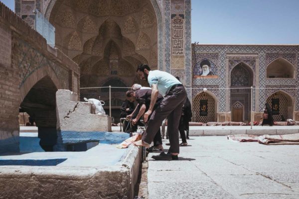 This photo shows The Tiles of Shah Mosque by Philip Reitsperger