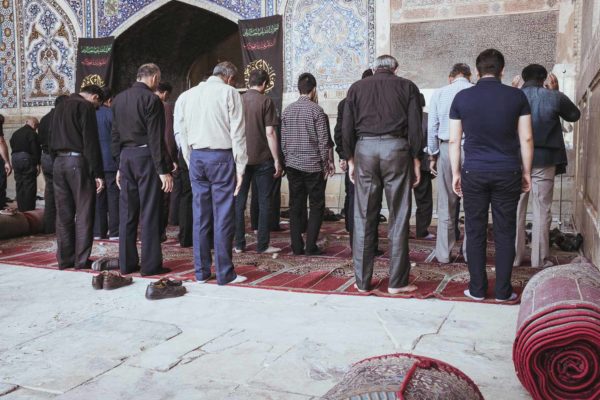 This photo shows The Tiles of Shah Mosque by Philip Reitsperger
