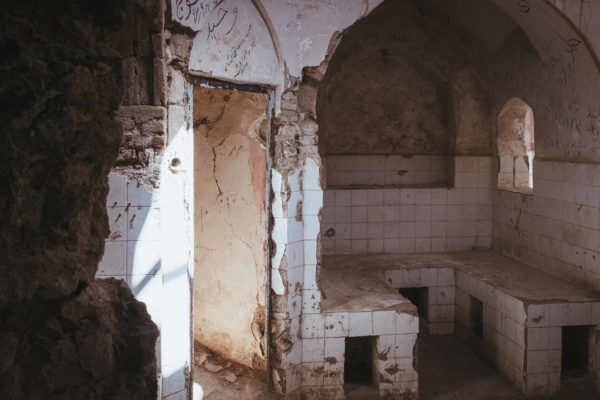 This photo shows Light and Structure in an Old Hammam by Philip Reitsperger