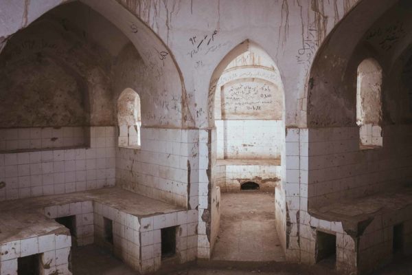 This photo shows Light and Structure in an Old Hammam by Philip Reitsperger
