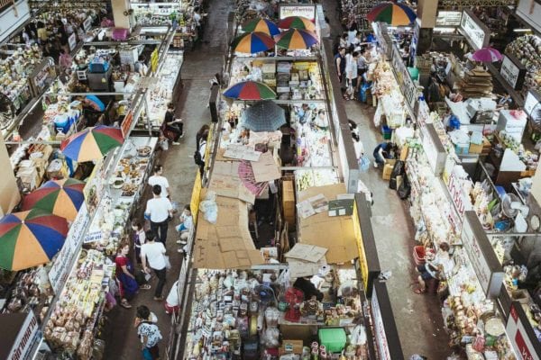 This photo shows The Stuff of Warorot Market by Philip Reitsperger